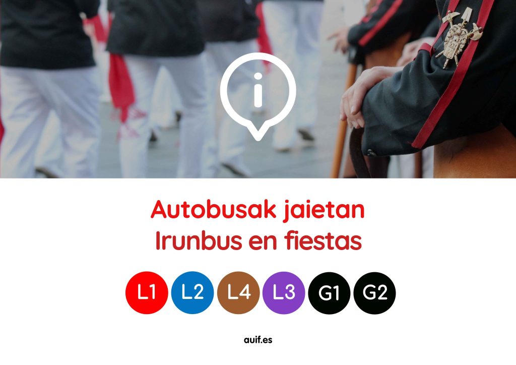 Irunbus en Fiestas San Marcial
